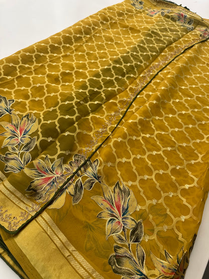 Brosso Fancy Saree-J3
