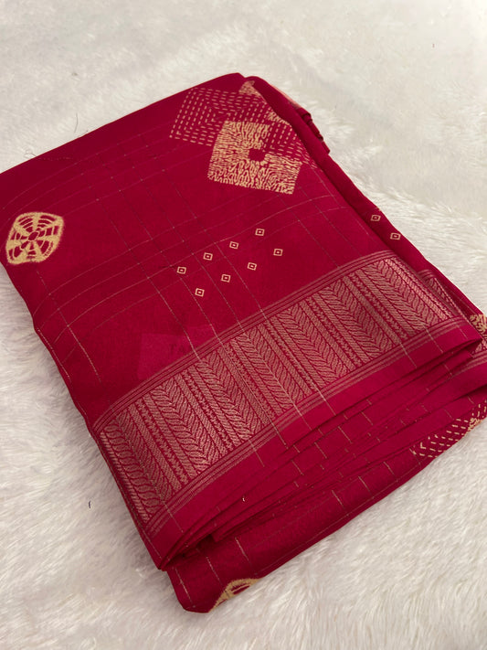 Tussar Chiffon