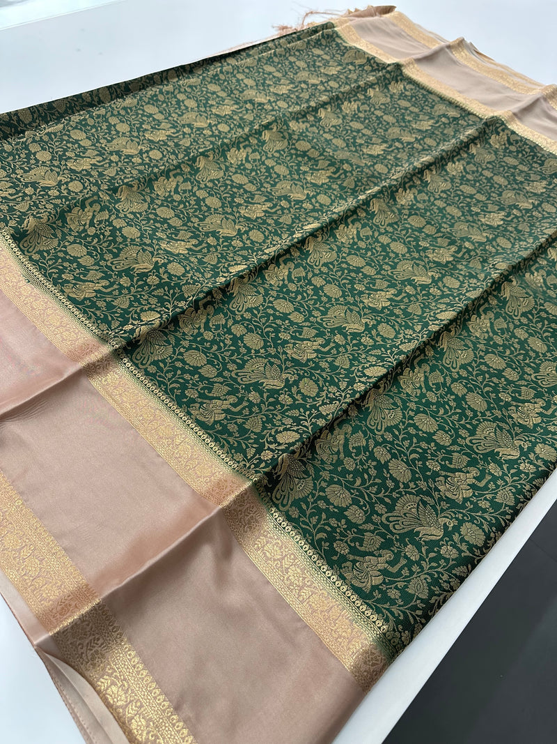 Banarsi Brocade Crape-J5