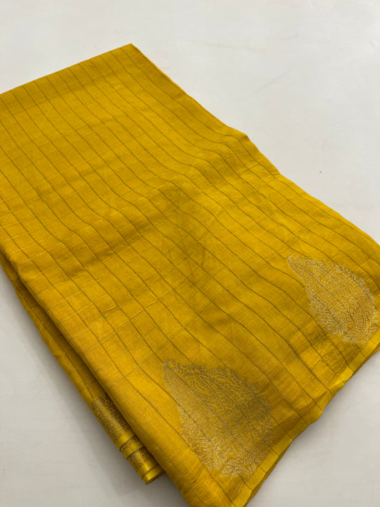 Russian crape Fancy saree