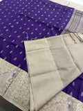 New Semi Soft silk Sarees From Kanchi in beatiful Borders -JU20