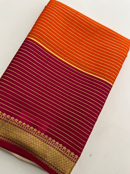 61 ✨ ✨✨PURE 70GSM MYSORE CRAPE SILK SAREE ✨✨