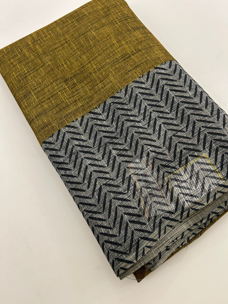Cotton Fancy Saree-JU30