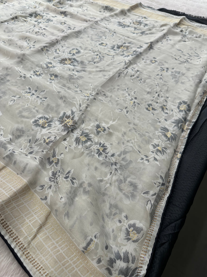 Brosso Fancy Saree New-JU3