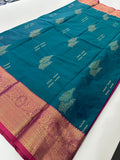 Semi Kanchi Silk Saree-J30