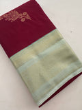 Semi Kanchi Silk Saree-J22