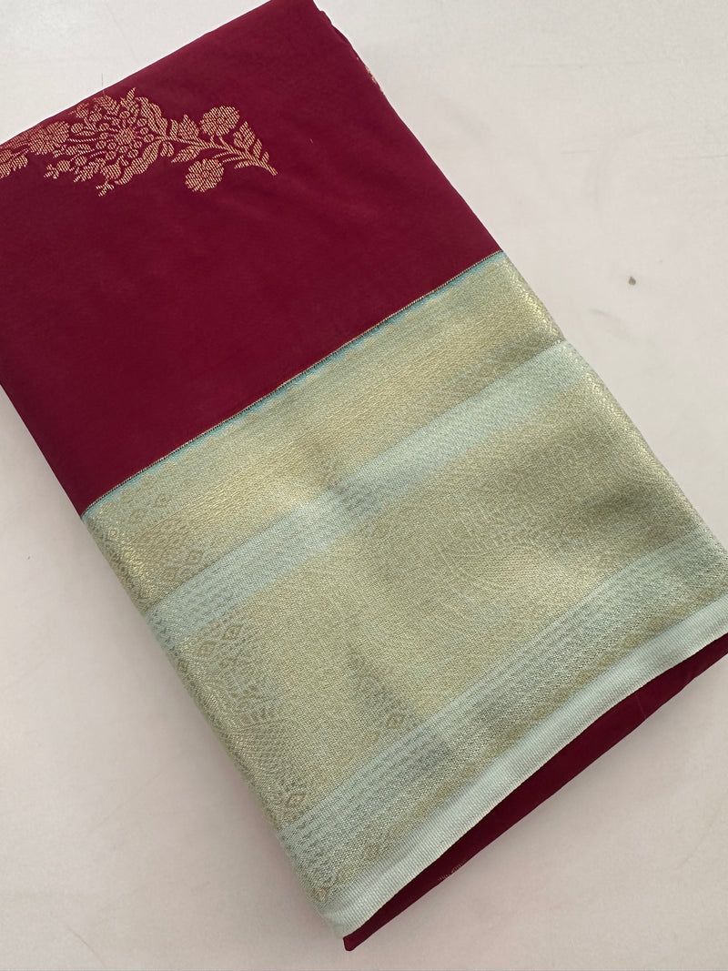 Semi Kanchi Silk Saree-J22