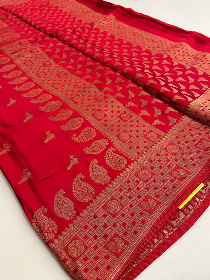 Pure Banarsi Satin Silk