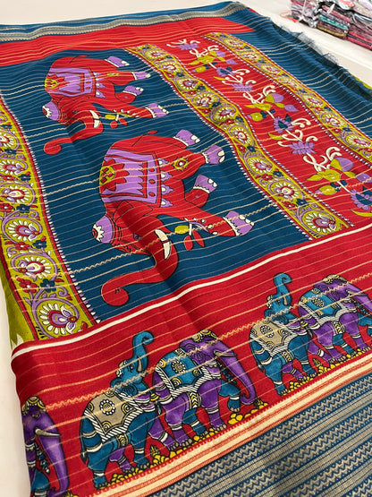 282 Printed chiffon