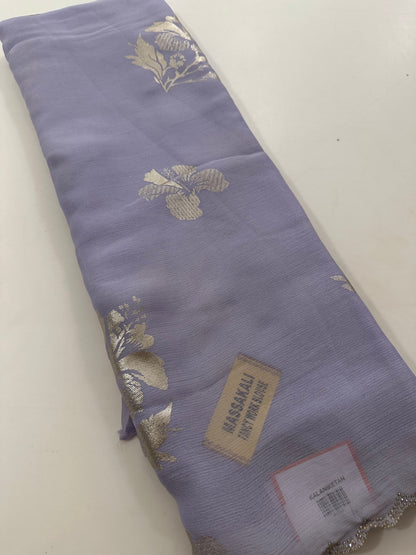Foil Print Chiffon-J2