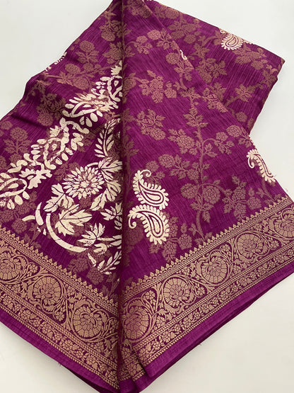 Tussar Chiffon