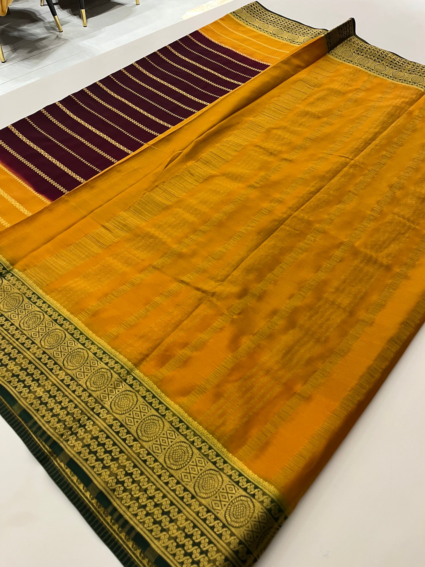 412 SEMI MYSORE SILK SAREE✨✨