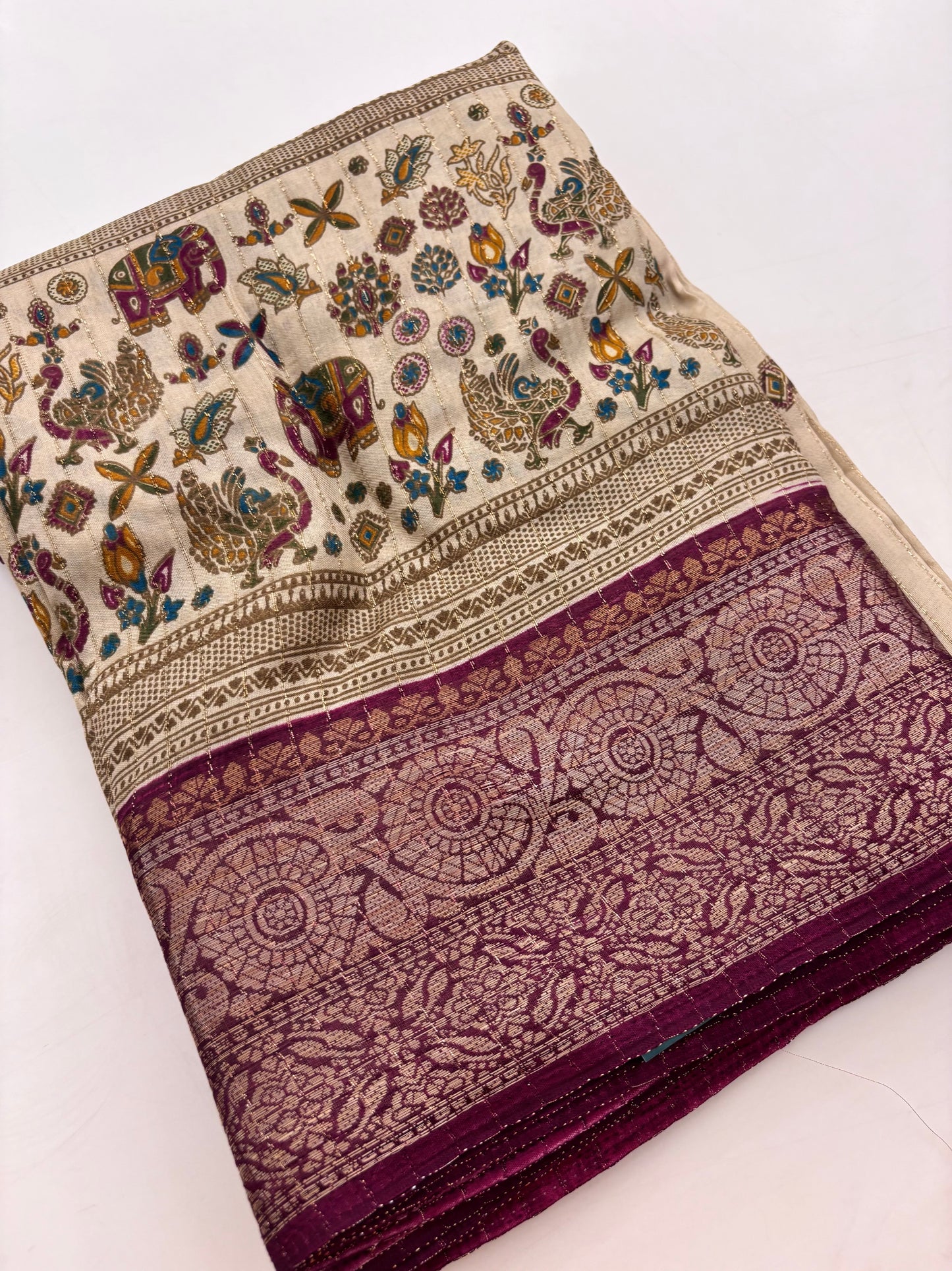 Tussar fancy