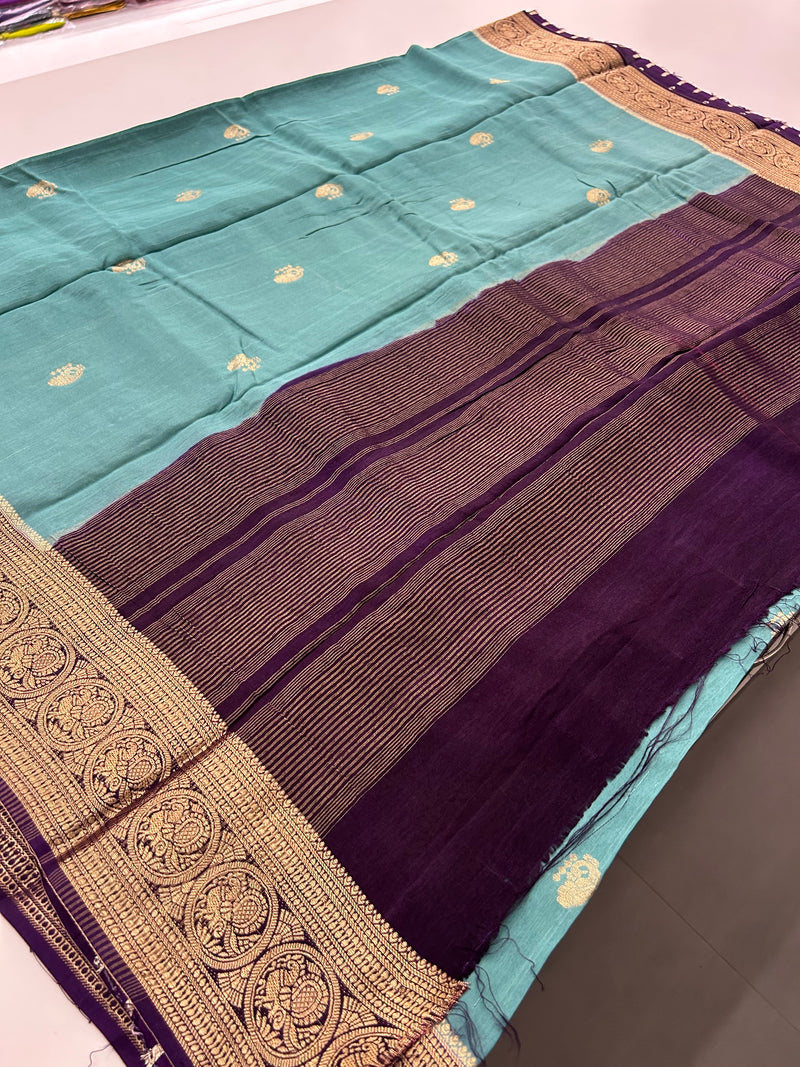 Premium Tussar Fancy Saree-J9
