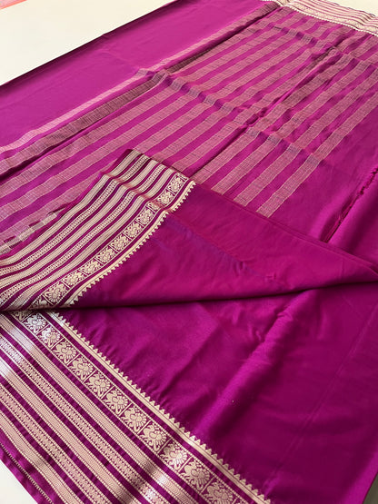 Semi Mysore silk premium