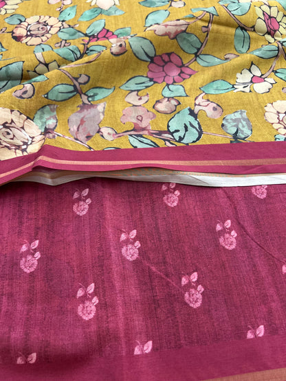 Tussar Printed Saree-M23