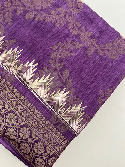Tussar  Saree