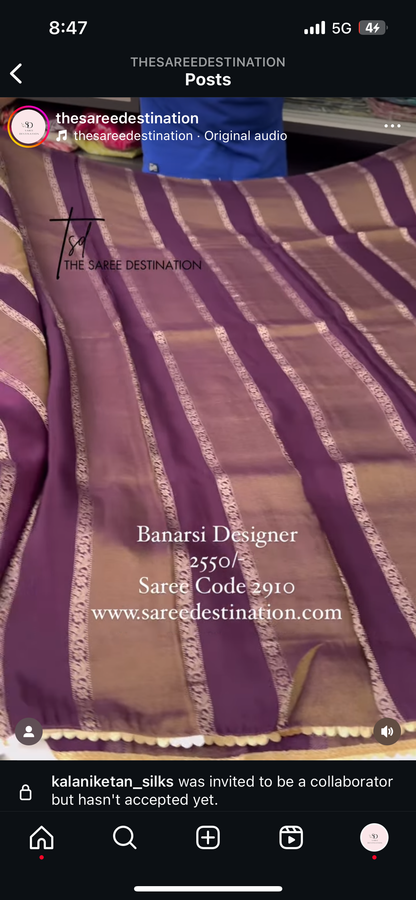 2910 Banarasi Designer