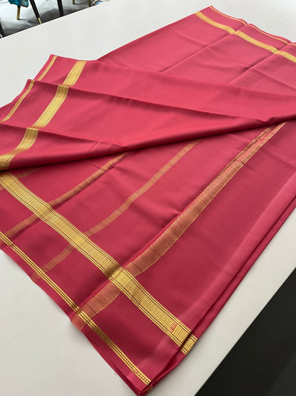 Pure Mysore  Crepe  Silk