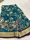 Kalamkari Fancy Chiffon-JU4