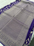 Tulips Linen Premium Saree-M13