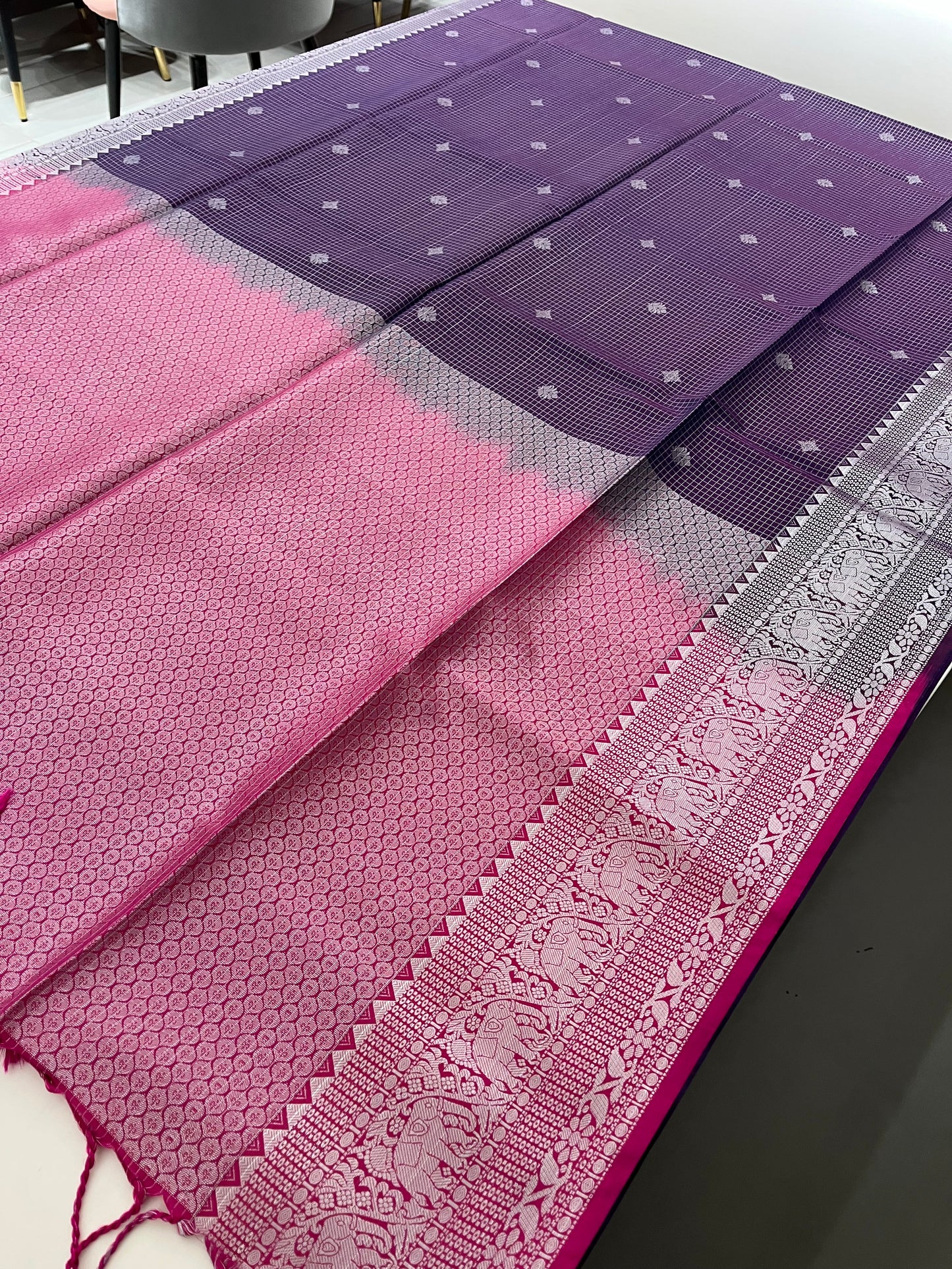 Semi Silk Kanchi