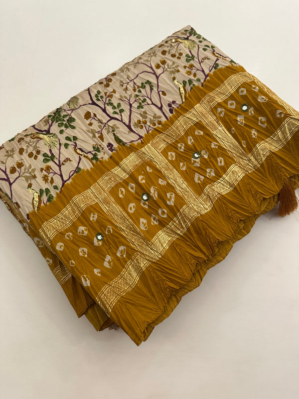 Crush Bandhini Crape Fancy -J22