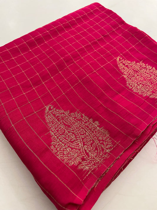 Russian crape Fancy saree