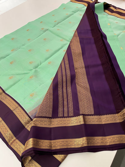 Pure Kanchipuram silk saree with silk mark certified