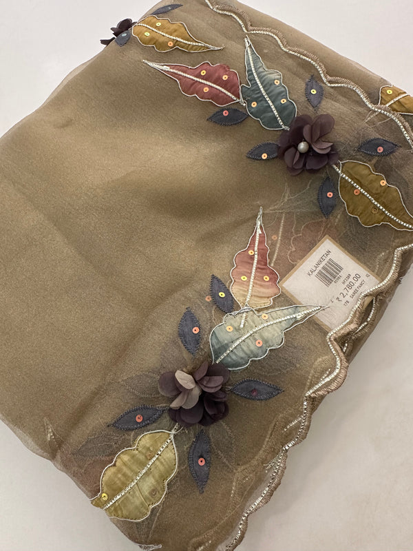 Organza Work Fancy Appliqué Work-M24