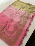 Satin Crepe Banarsi Designer -JU29