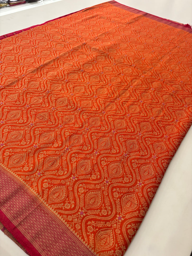 Brocade Crush Crape Georgette-J24