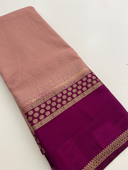 Designer crape silk