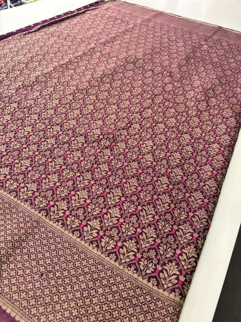 Brocade Crush Crape Georgette-J24