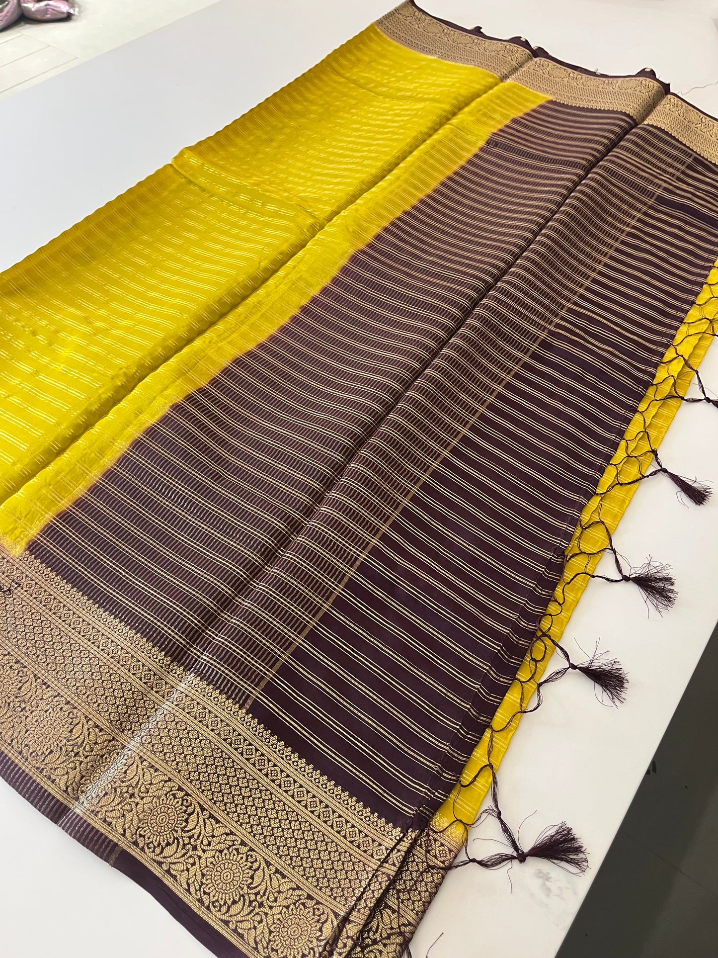 Designer Crape silk saree