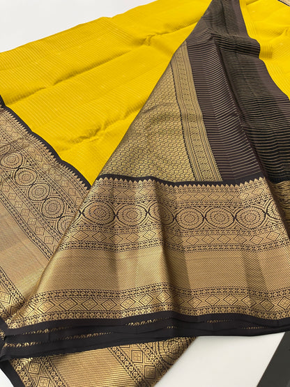 Pure Kanchipuram silk saree with silk mark certified