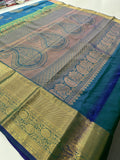 Semi Kanchi Silk Saree-J24