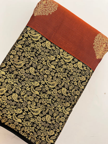 Ju4pure Mix silk saree