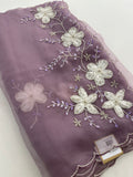 Organza Work Fancy Appliqué Work-M24