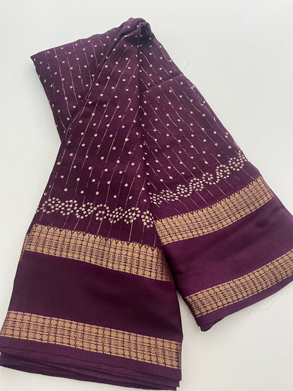 Tussar Silk Print