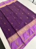 Semi Mysore Silk Saree-JU31