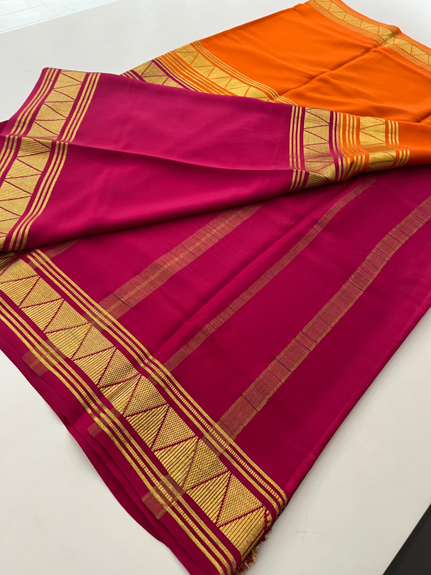 100 Gsm Pure Mysore Crepe