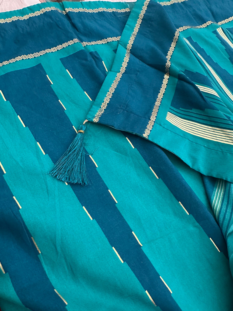 Pichwai Silk Printed-JU3