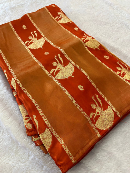 Dancing Dola Chinnon silk
