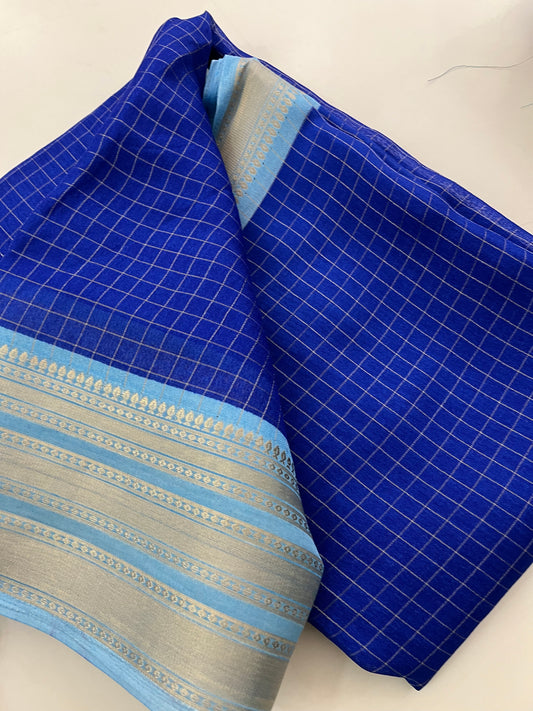Crepe Chiffon Saree