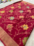 Banarasi Fancy Crape Saree -M19