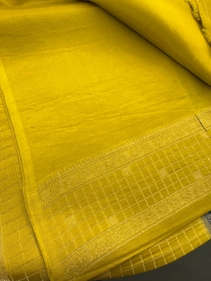 Banarsi Viscose Fancy Saree-JU11