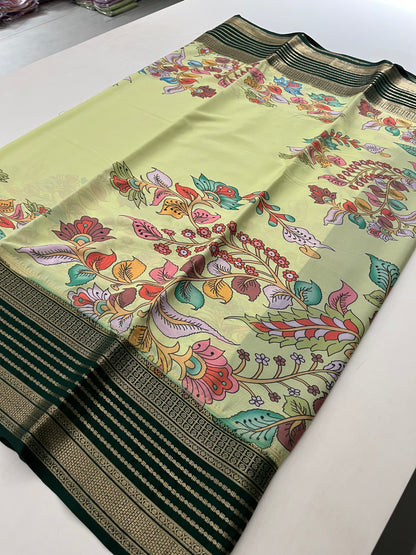 Ju10 Printed Semi Mysore Silk