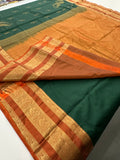 Semi Kanchi Silk Saree-JU7