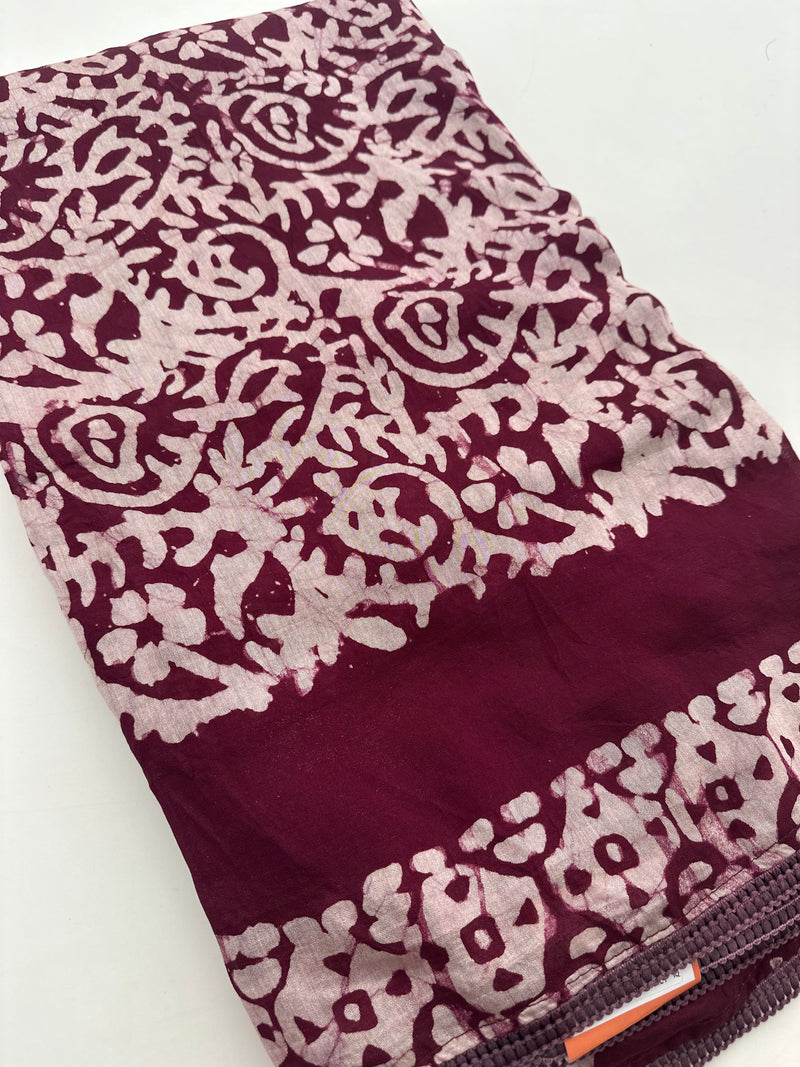 Fancy Printed Saree-J13